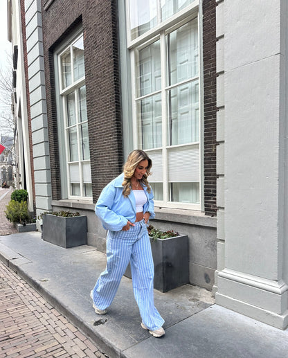 Mara bomber jasje blauw