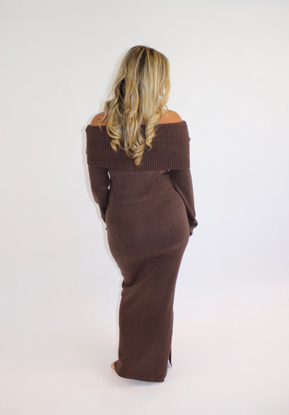 Donna jurk bruin