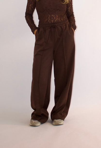 Fien jogger donkerbruin