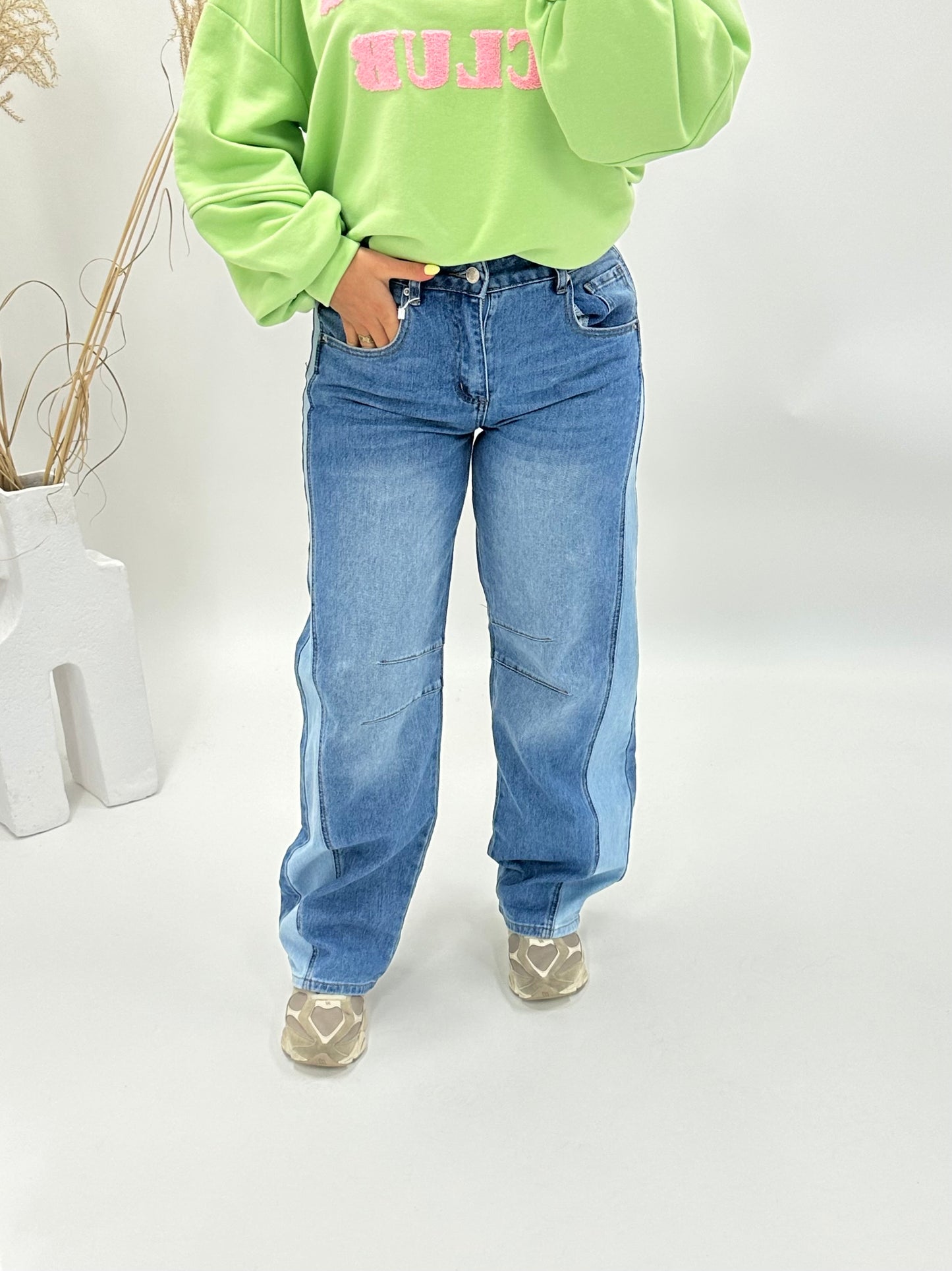 Sara ballon jeans blue