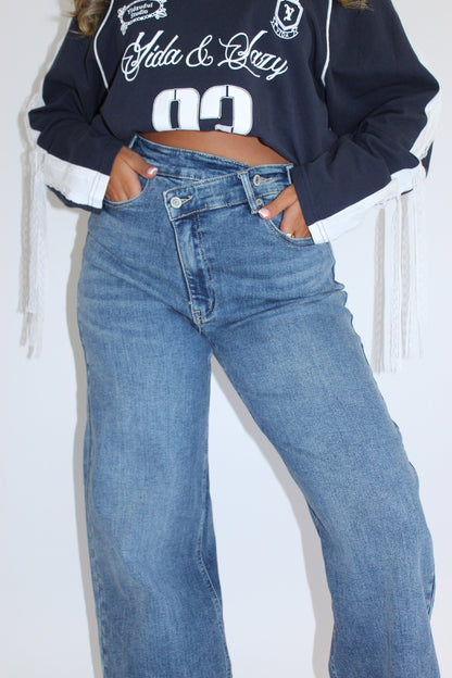 Dunja jeans donker