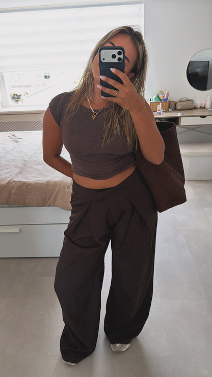 Luna pantalon bruin