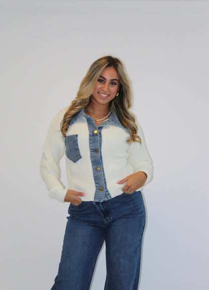 Tiff trui denim