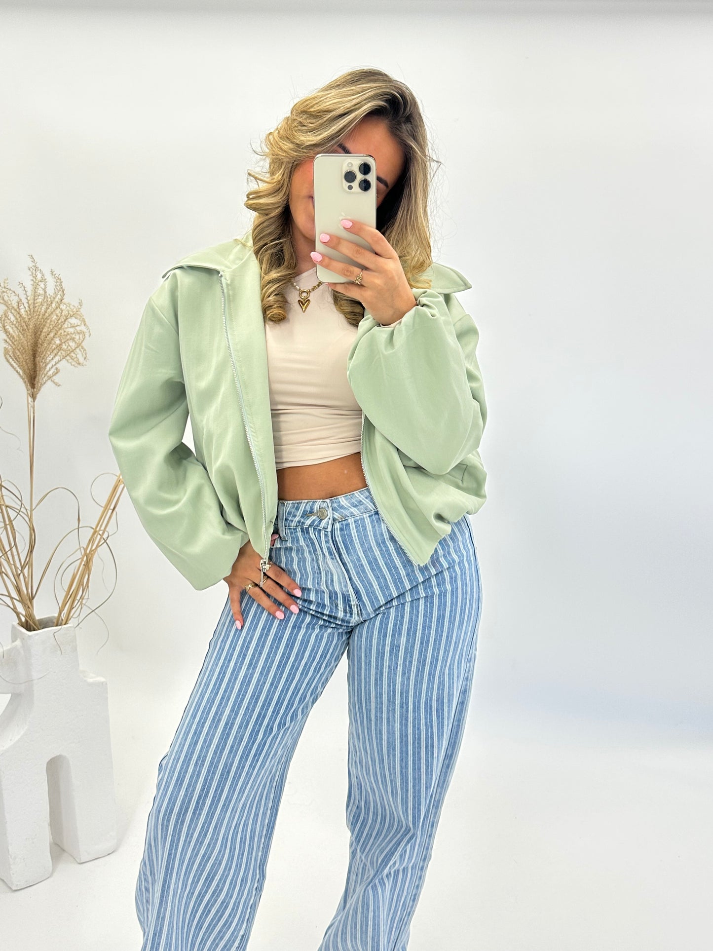 Mara bomber jasje groen
