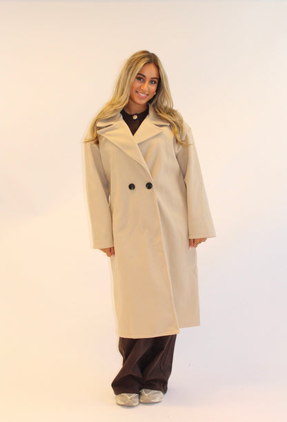 Milou trench coat beige