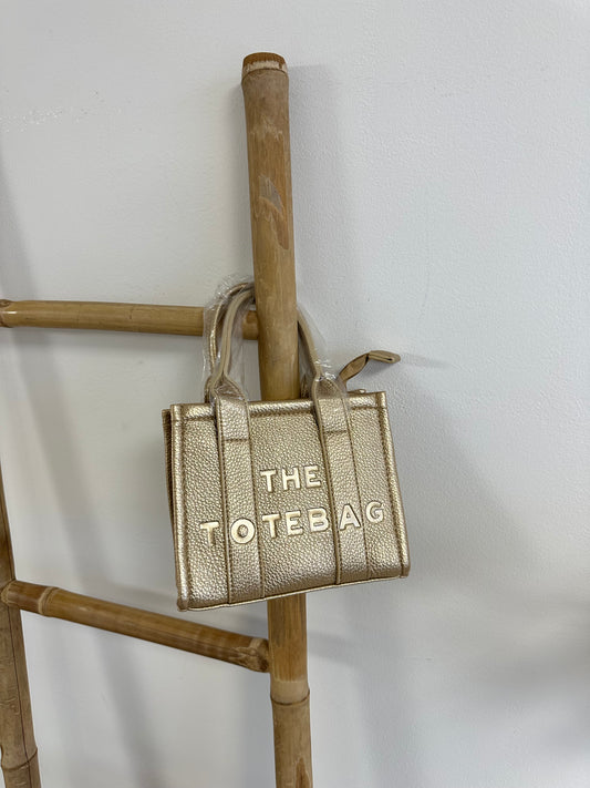 BAG TOTE MINI - GOUD