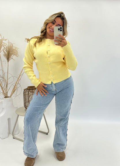 Jennifer trui geel