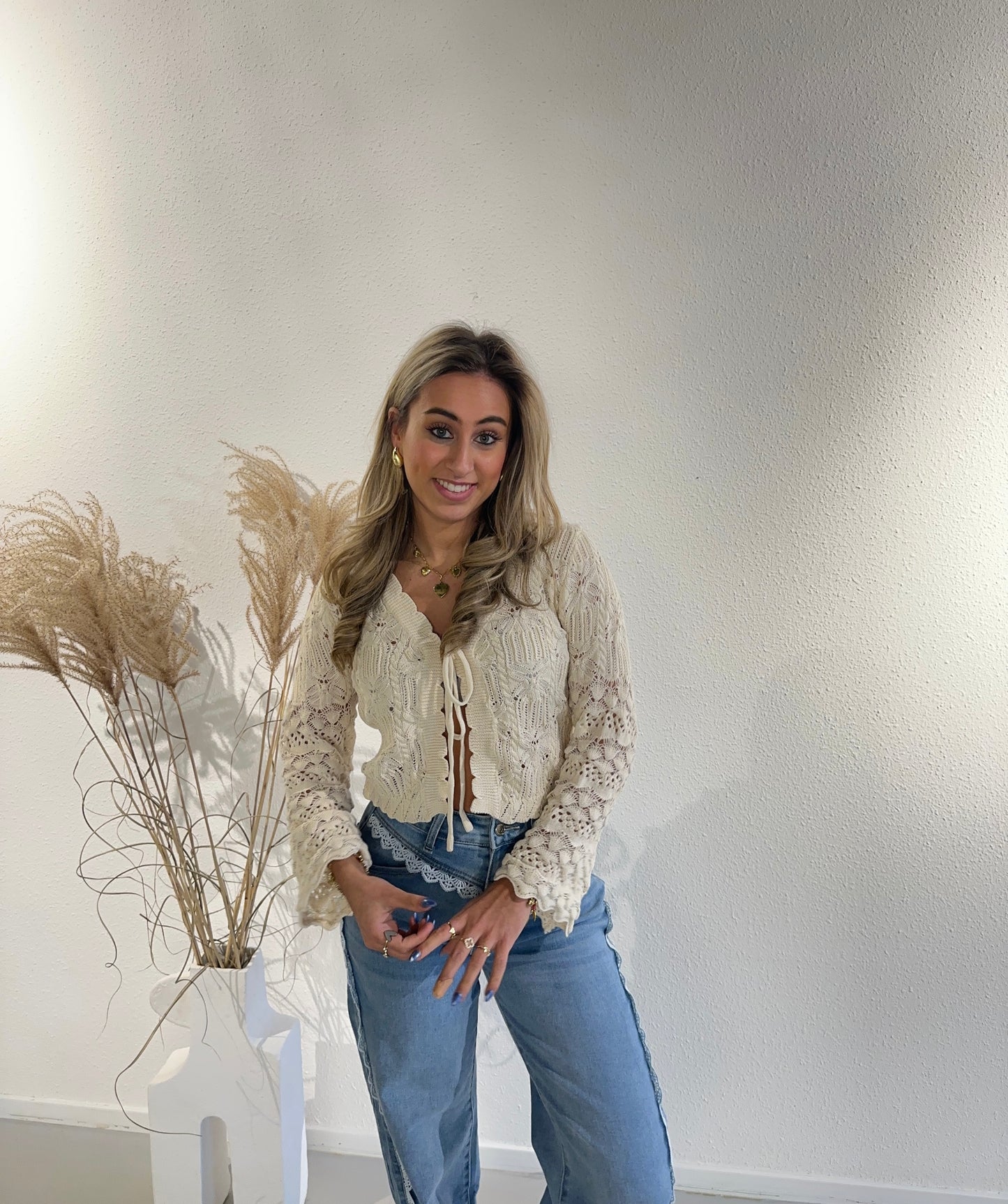 VESTJE TRUI JADE - BEIGE