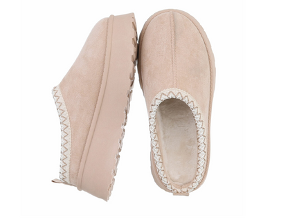 INSTAP PANTOFFEL BEIGE